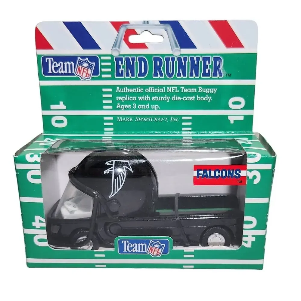 Team NFL End Runner Vintage Diecast Team Buggy Atlanta Falcons New Sealed 1993